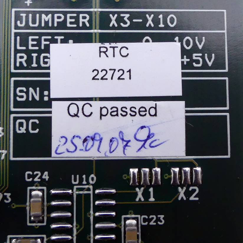 I/O Extension Board 108285  New