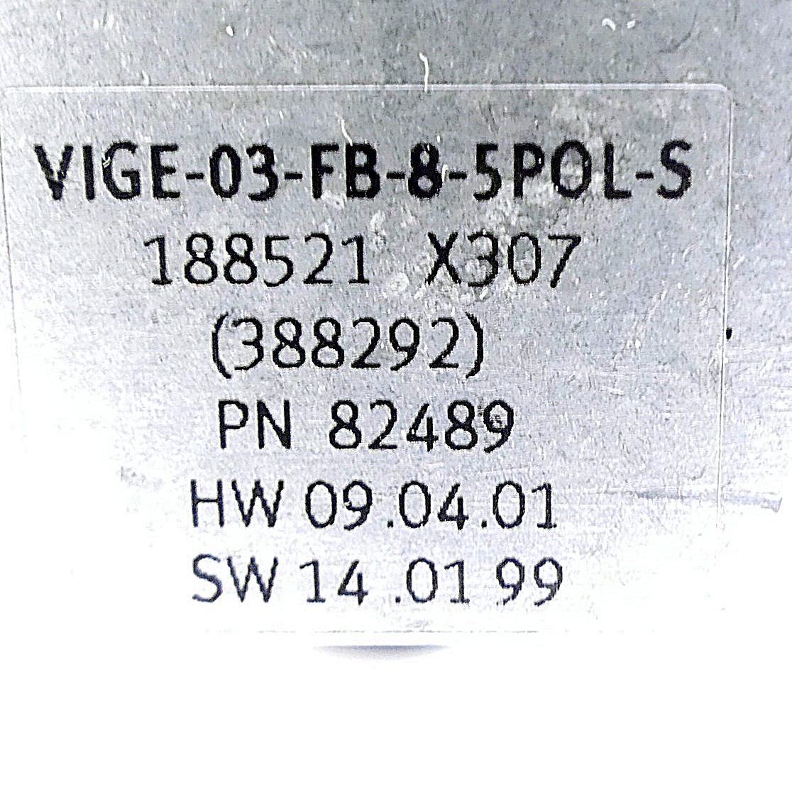 Eingangsmodul VIGE-03-FB-8-5POL-S 