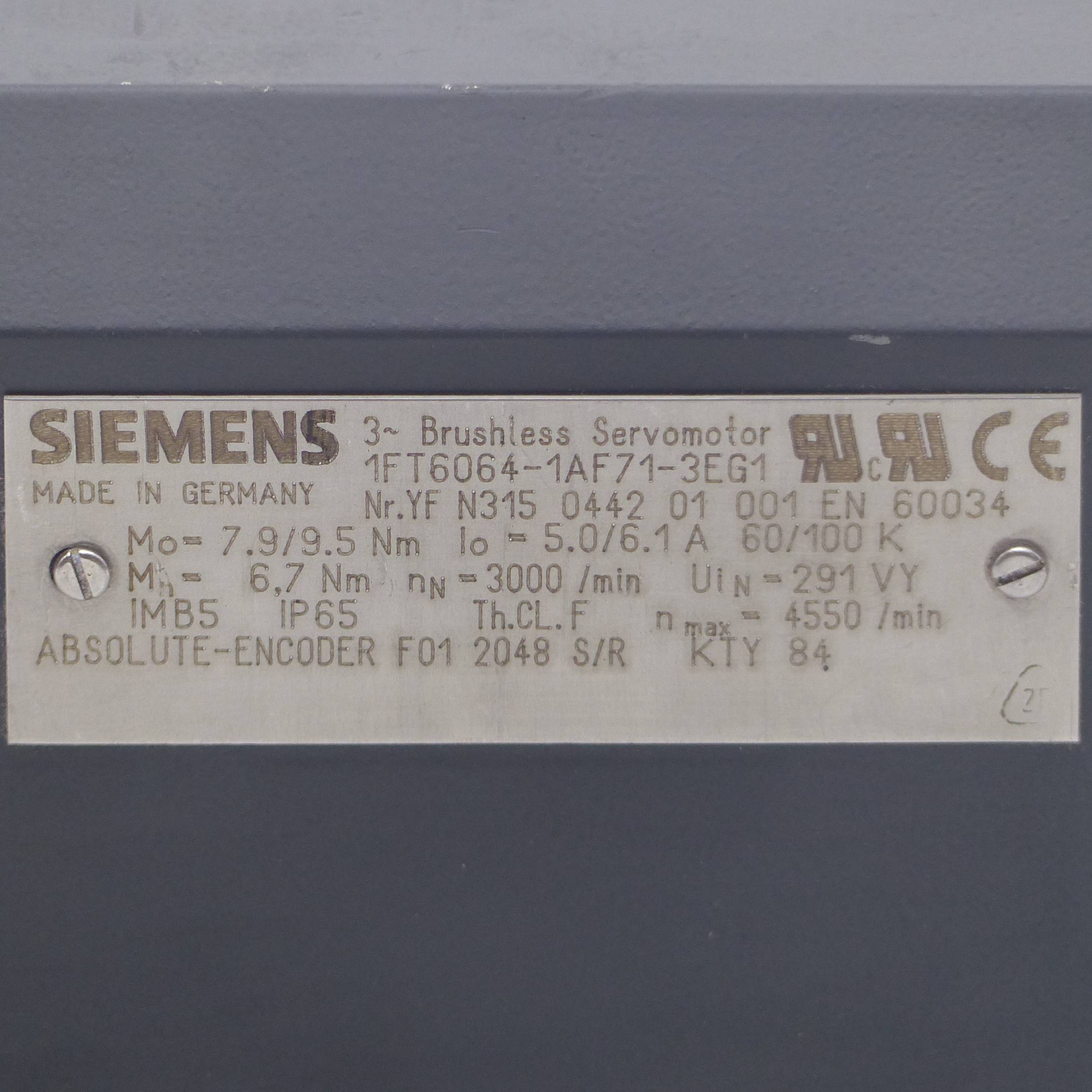 Brushless servo motor  