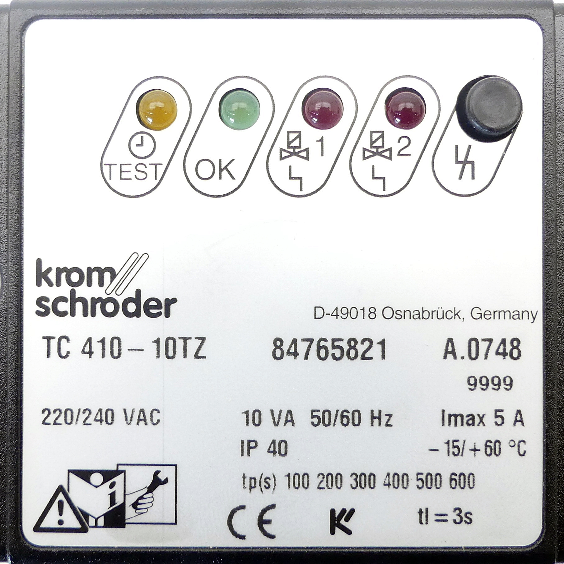Tightness control TC 410-10TZ
