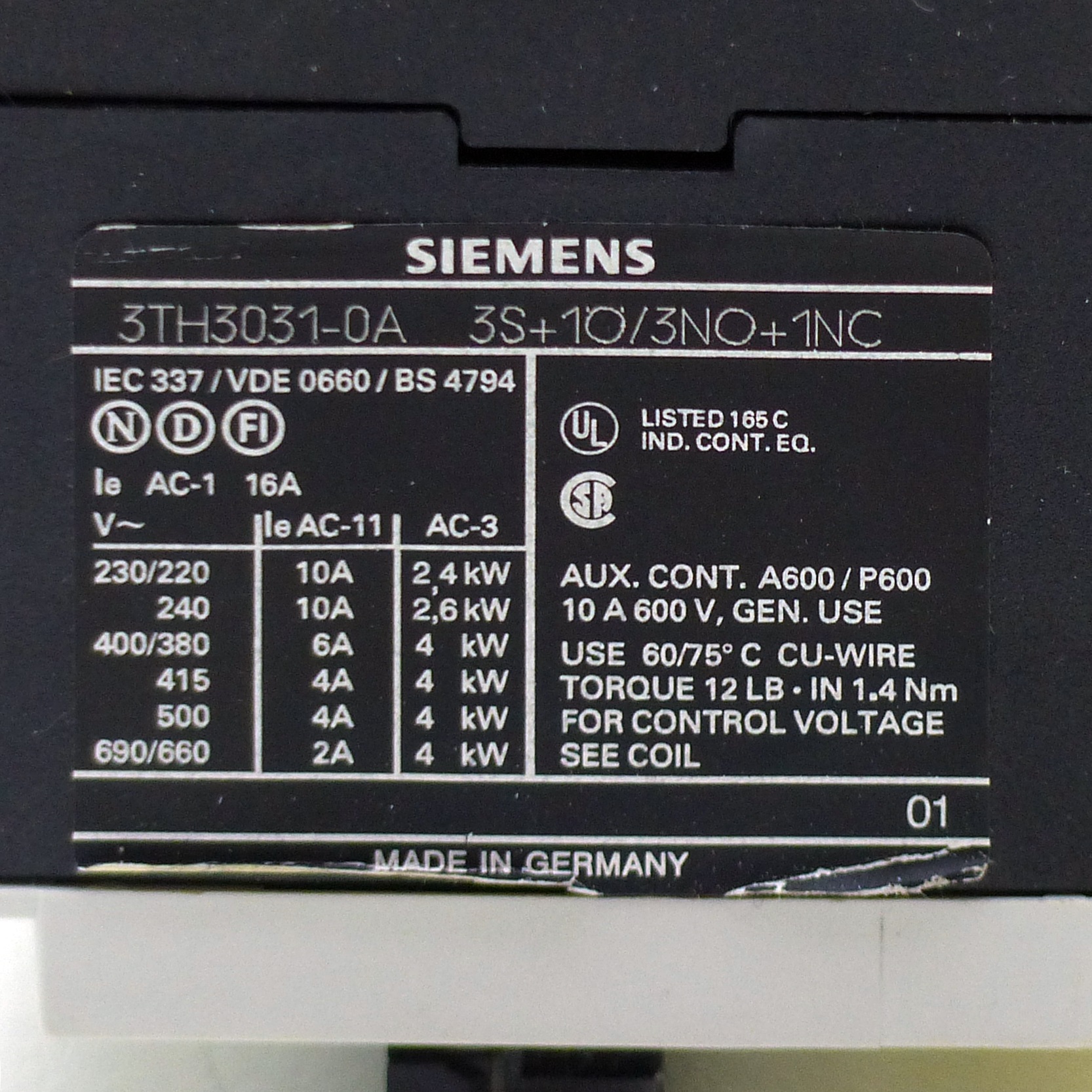 Contactor