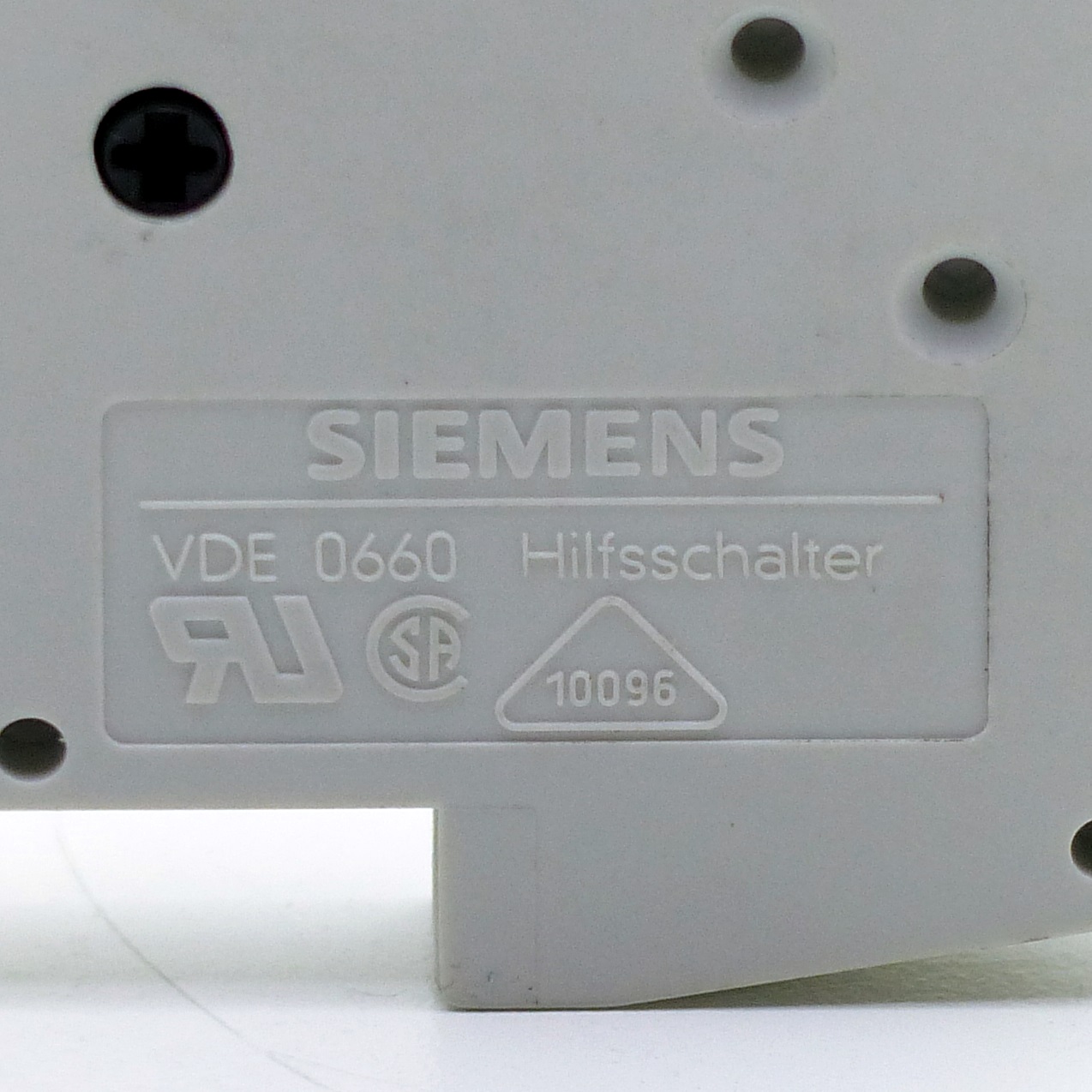 Hilfsschalter VDE0660 Neu