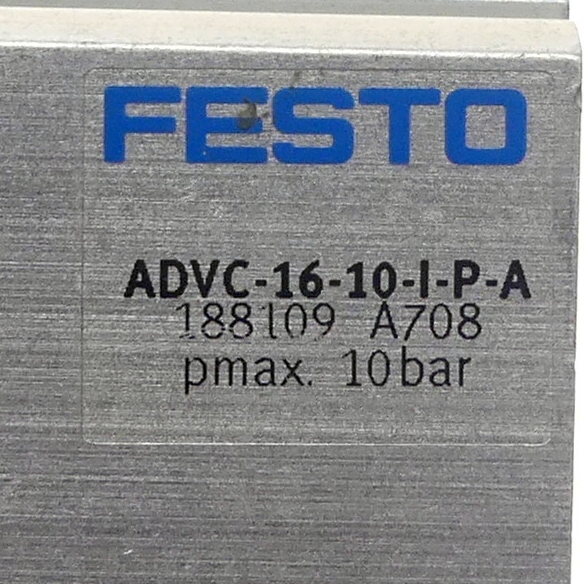 Short-stroke cylinder ADVC-16-10-I-P-A