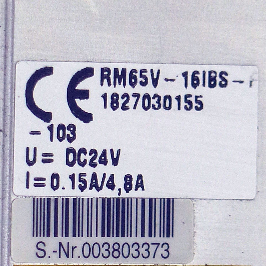 Interbus RM65V-16IBS-F  Gebraucht