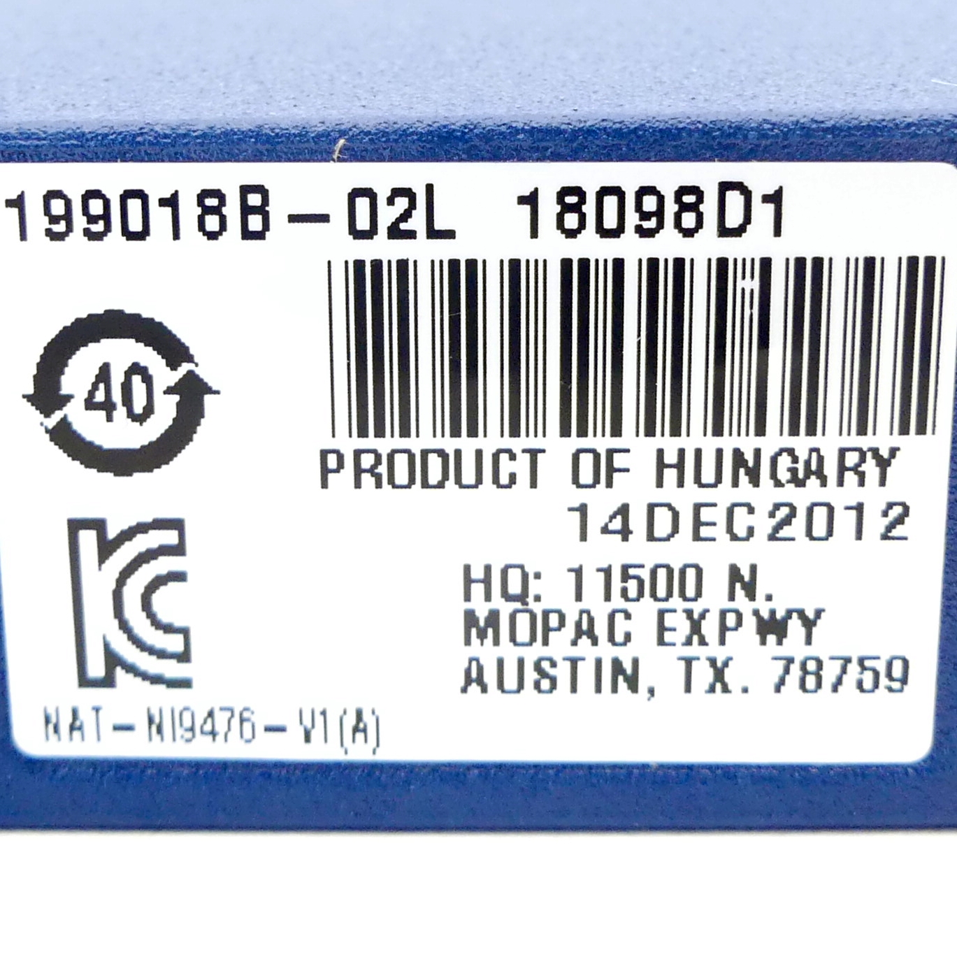 Voltage input module NI 9476 