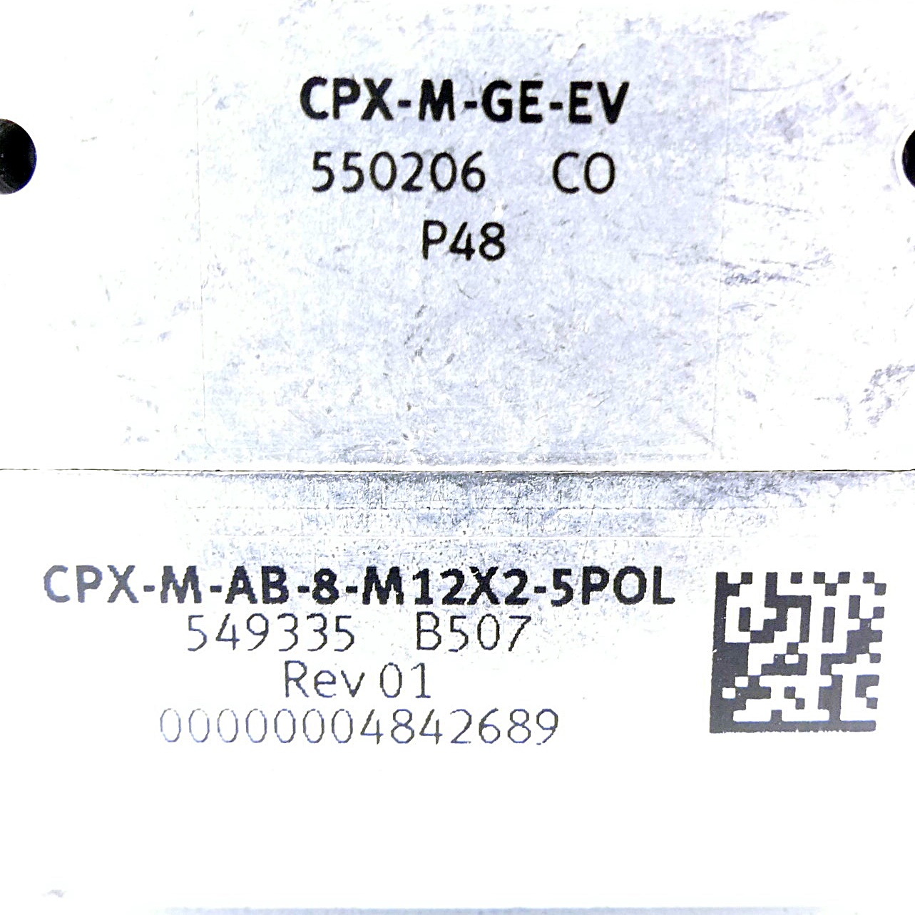 Anschlussblock CPX-M-AB-8-M12X2-5POL inkl. Verkettungsblock