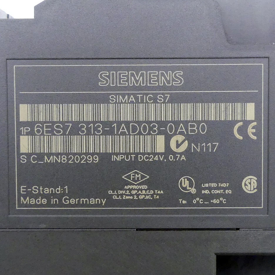 SIMATIC S7-300, CPU 313  Refurbished