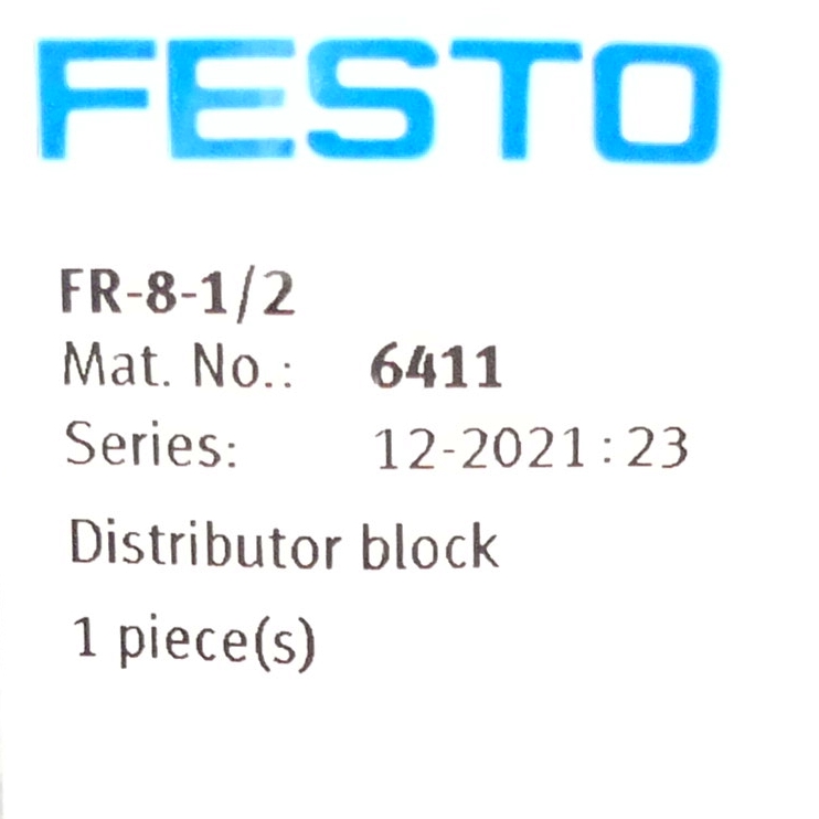 distributor block FR-8-1/2 