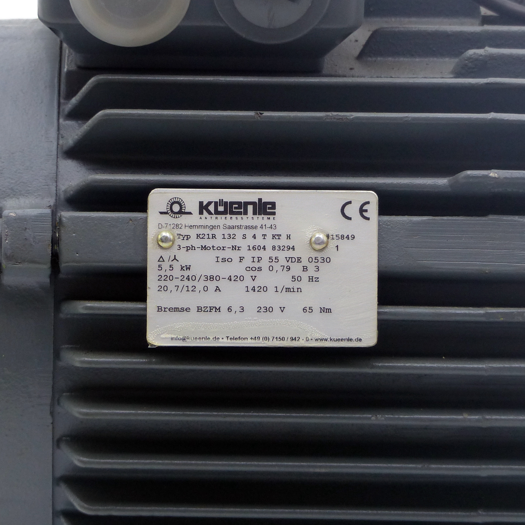 Drehstrommotor  Neu