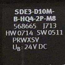 Drucksensor SDE3-D10M-B-HQ4-2P-M8 