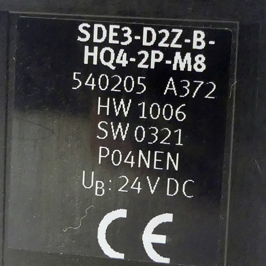 pressure sensor SDE3-D2Z-B-HQ4-2P-M8 