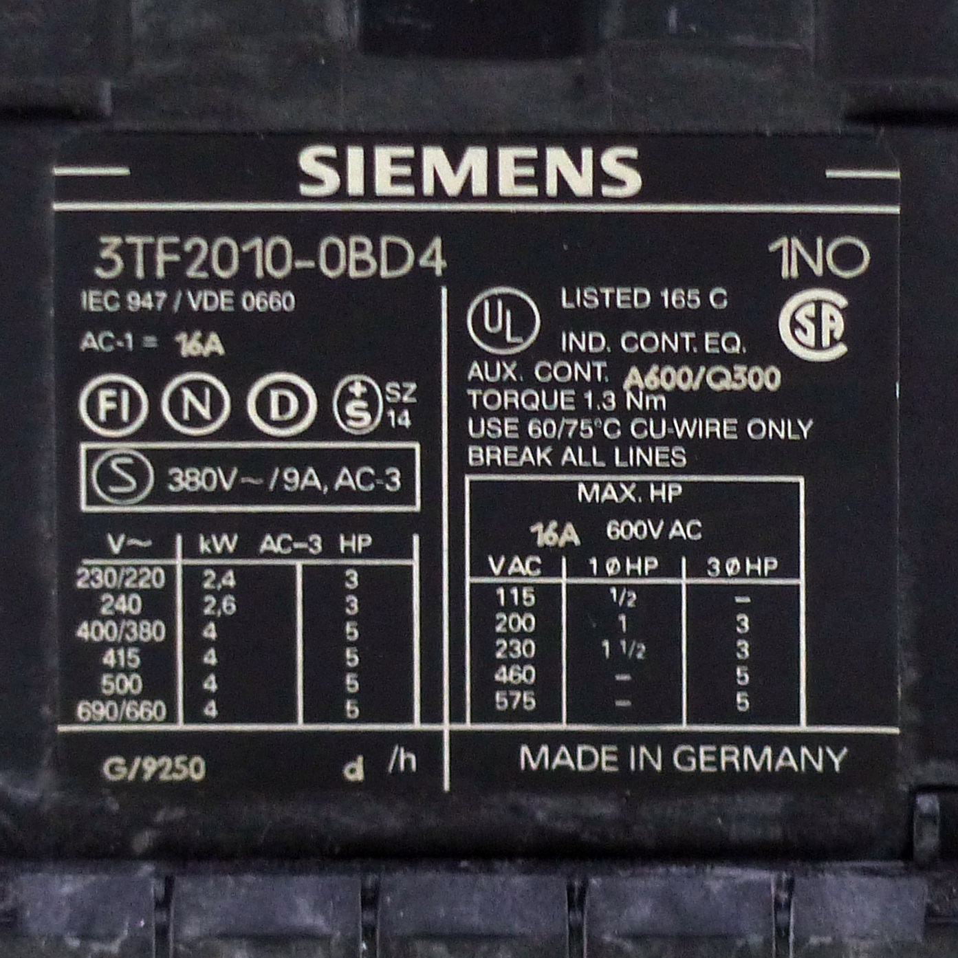 Contactor