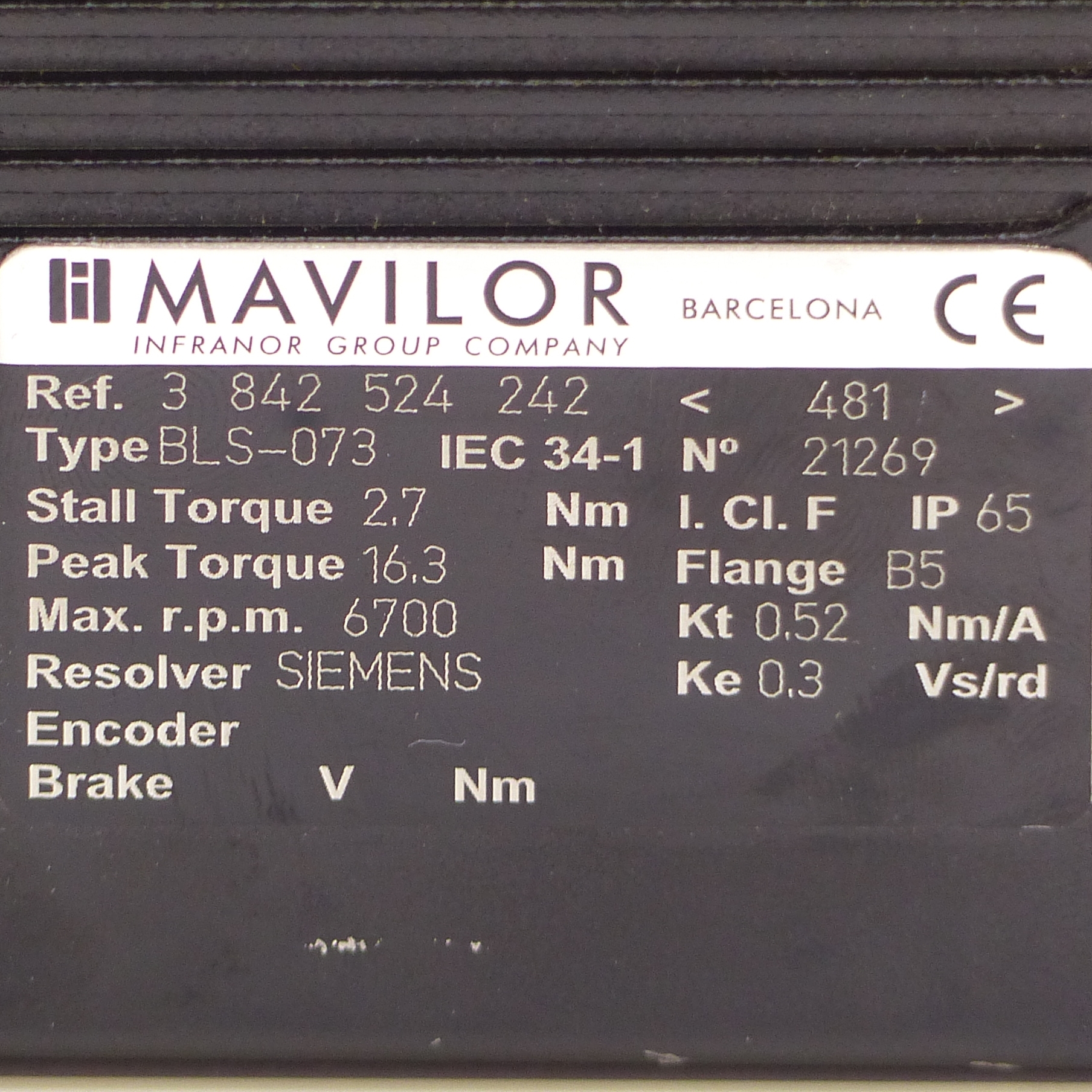 AC-Servo Motor BLS-073 