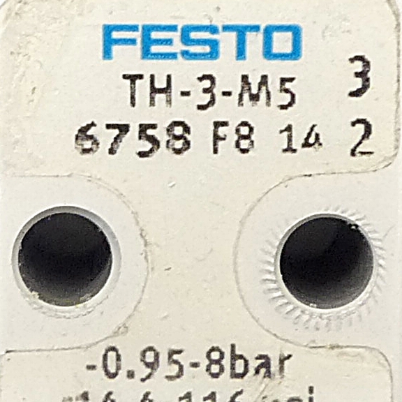 Finger lever valve TH-3-M5 