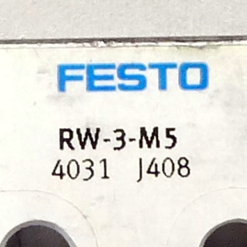 Swivel lever valve RW-3-M5 