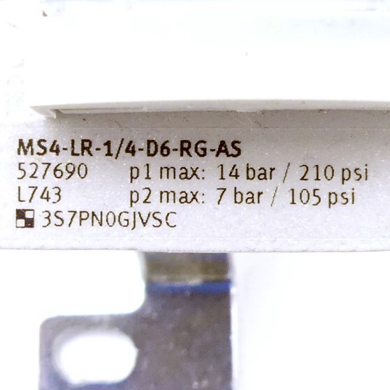 Druckregelventil MS4-LR-1/4-D6-RG-AS