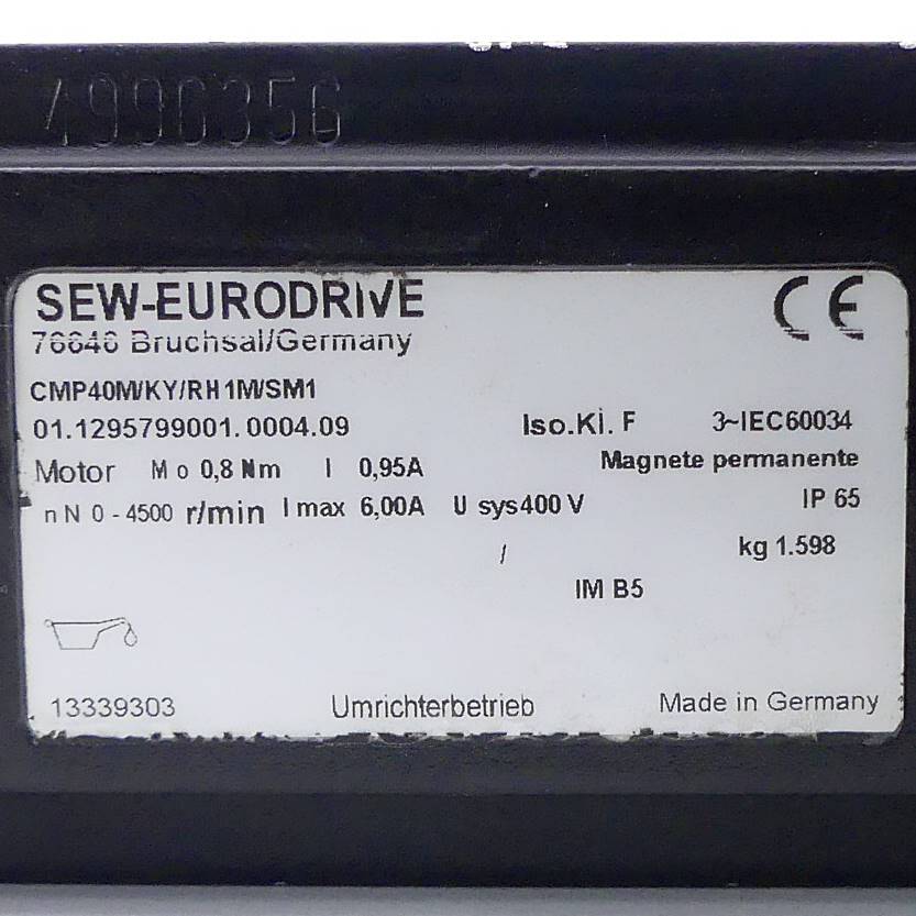 Servomotor CMP40M/KY/RH1M/SM1 