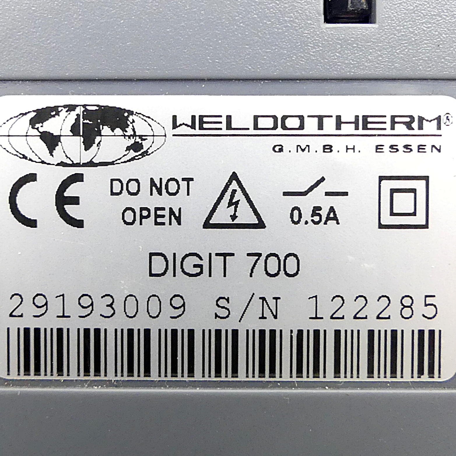 Programmregler DIGIT 700