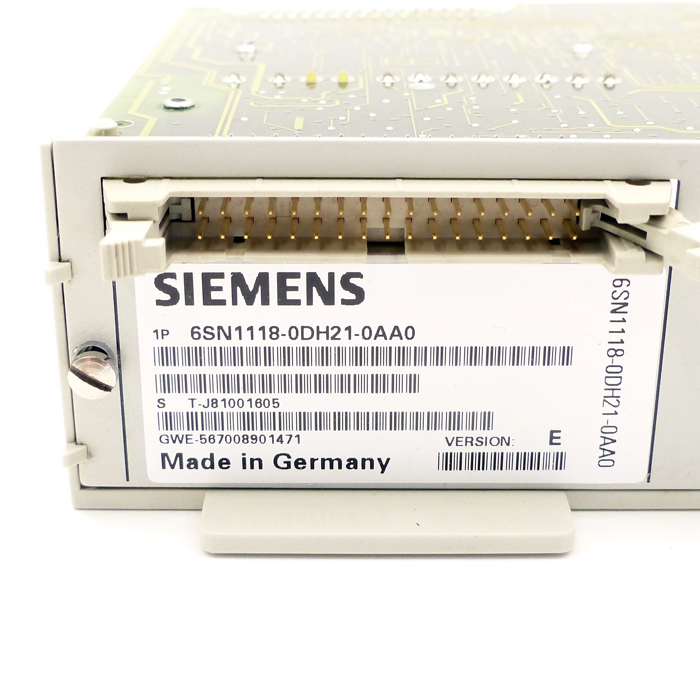 Simodrive Plug-in closed-loop Control  Used