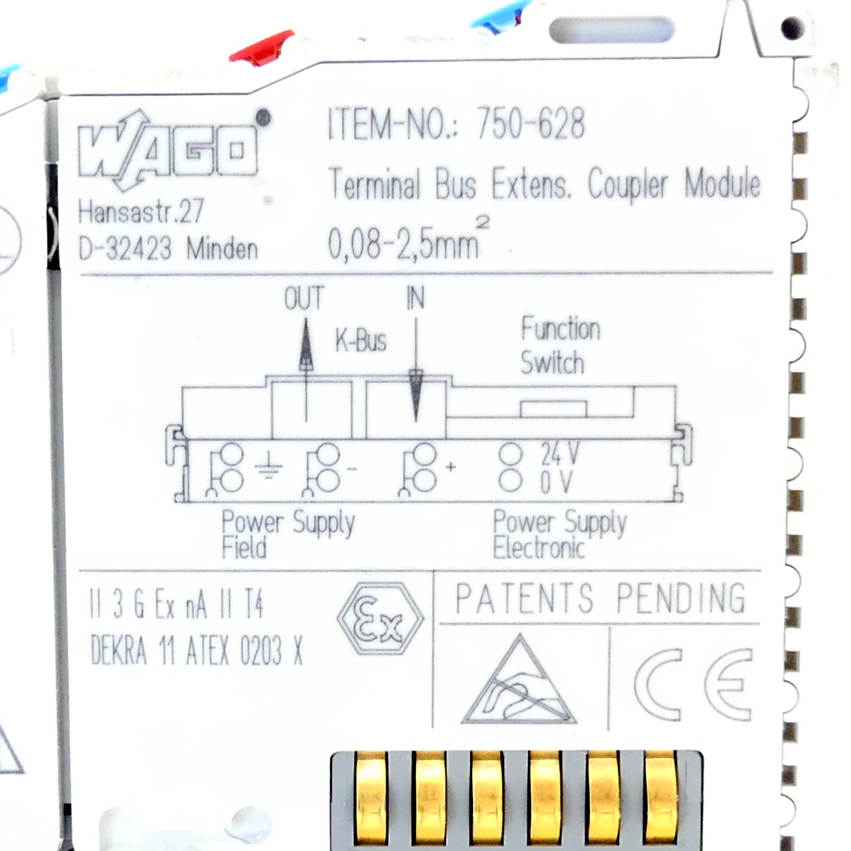 Terminal Bus Extens. Coupler Module