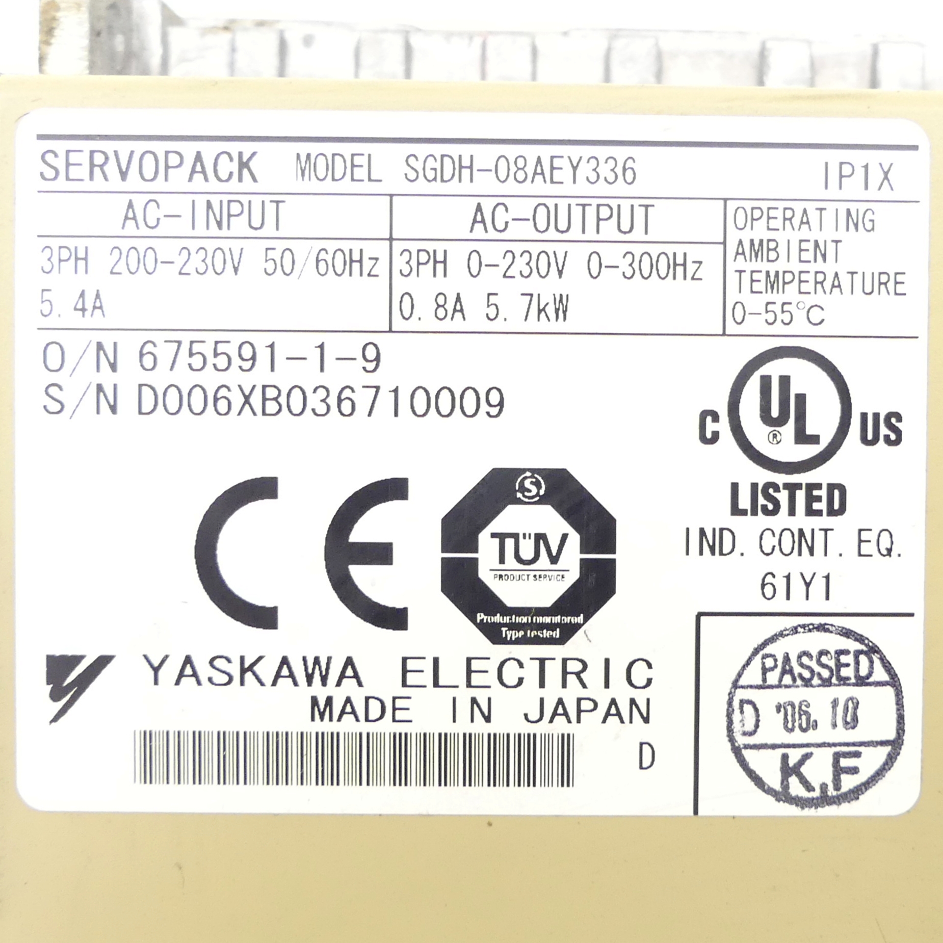 Servopack 