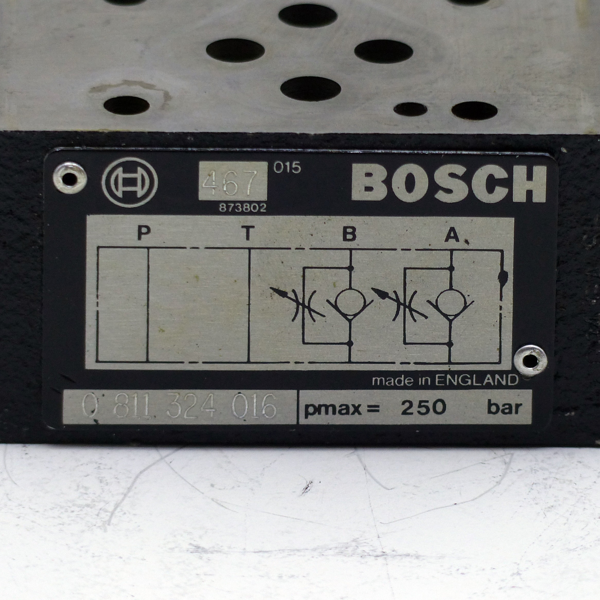 Throttle check Valve 