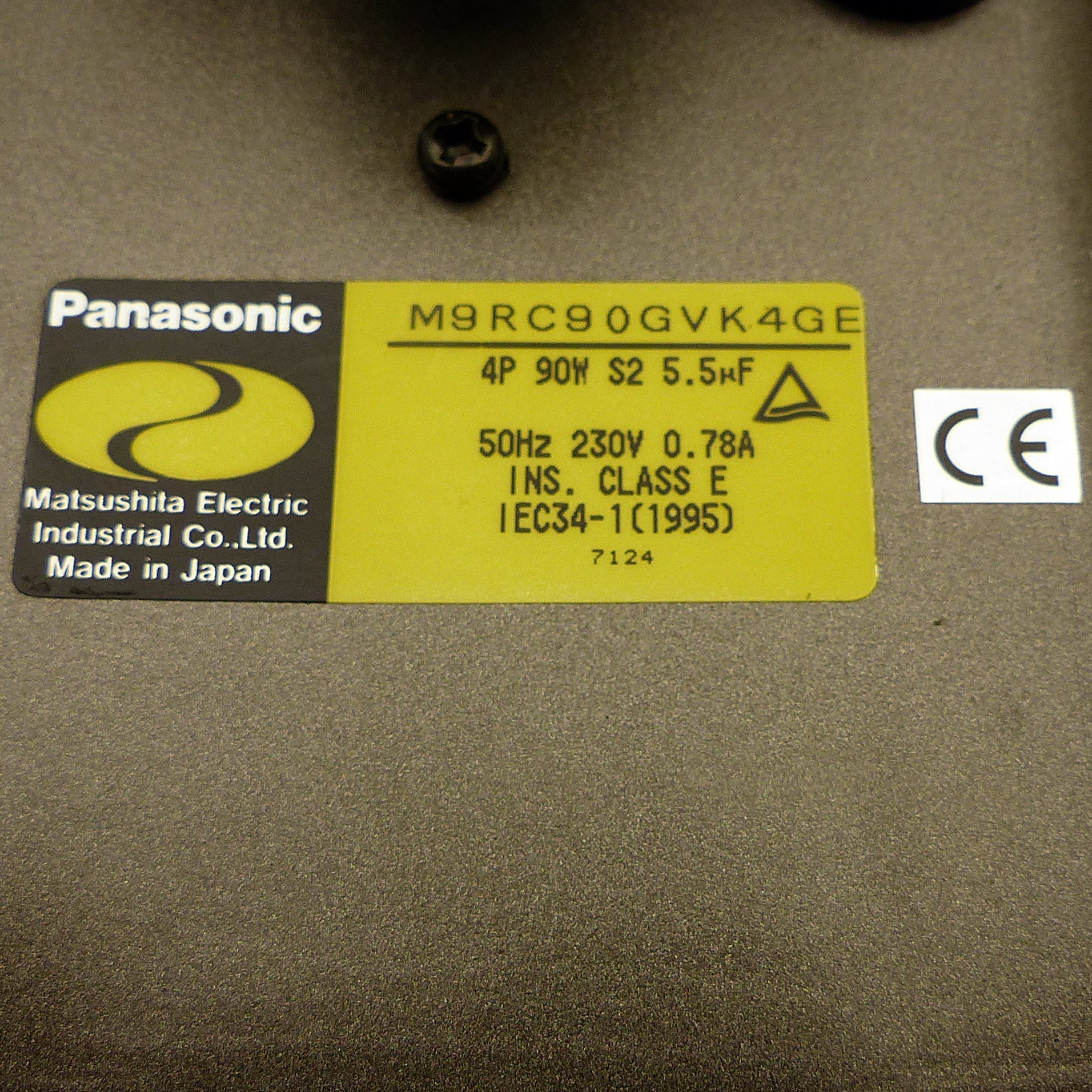 Servomotor M9RC90G
