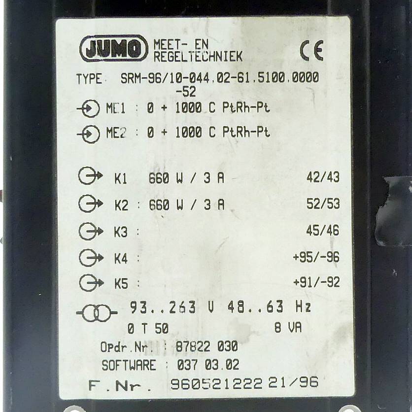 DICON SM Kompaktregler SRM-96 