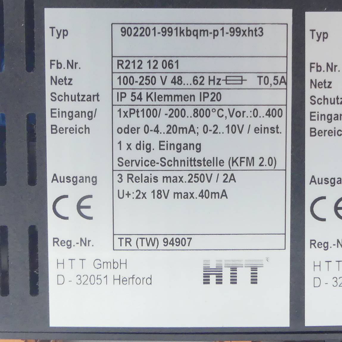 Industrieregler 821H73_Fr3210