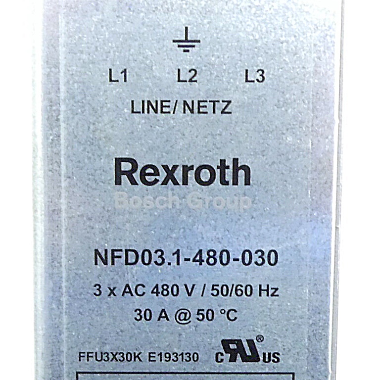 Netzfilter NFD03.1-480-030 