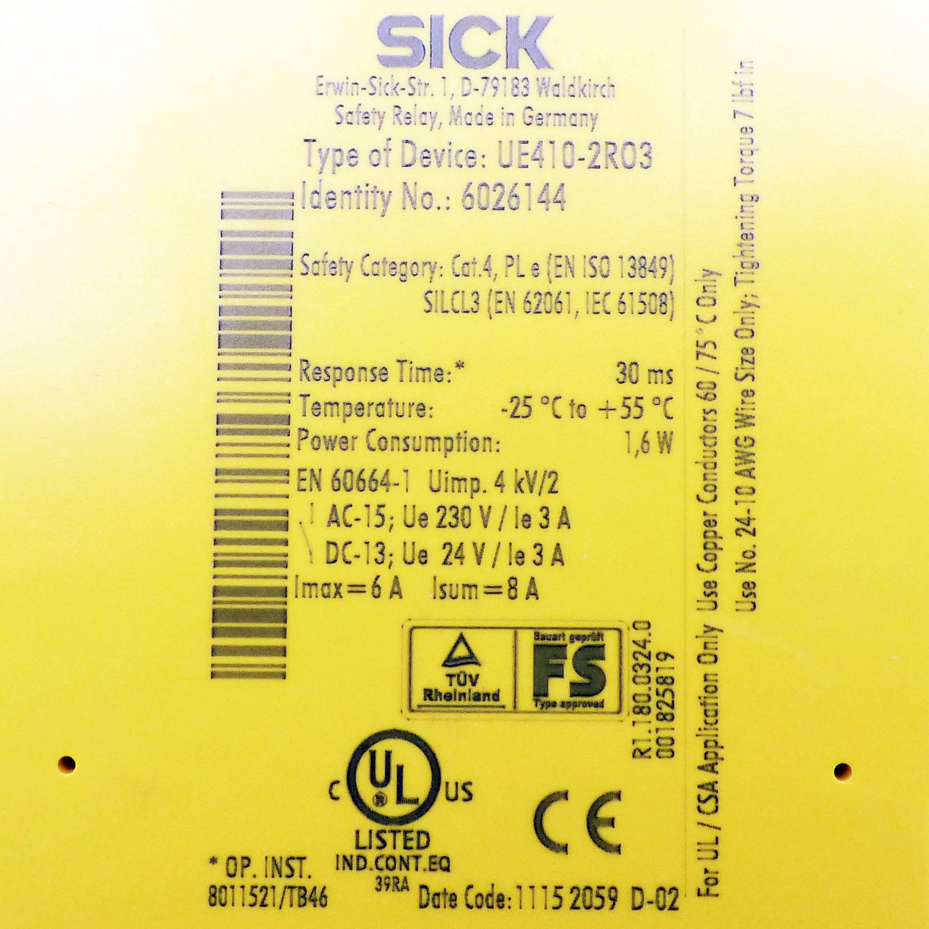 Output Module UE410-2R03 