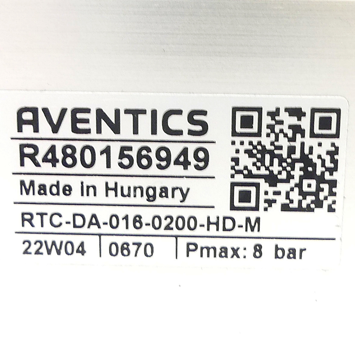 Rodless cylinder RTC-DA-016-0200-HD-M 