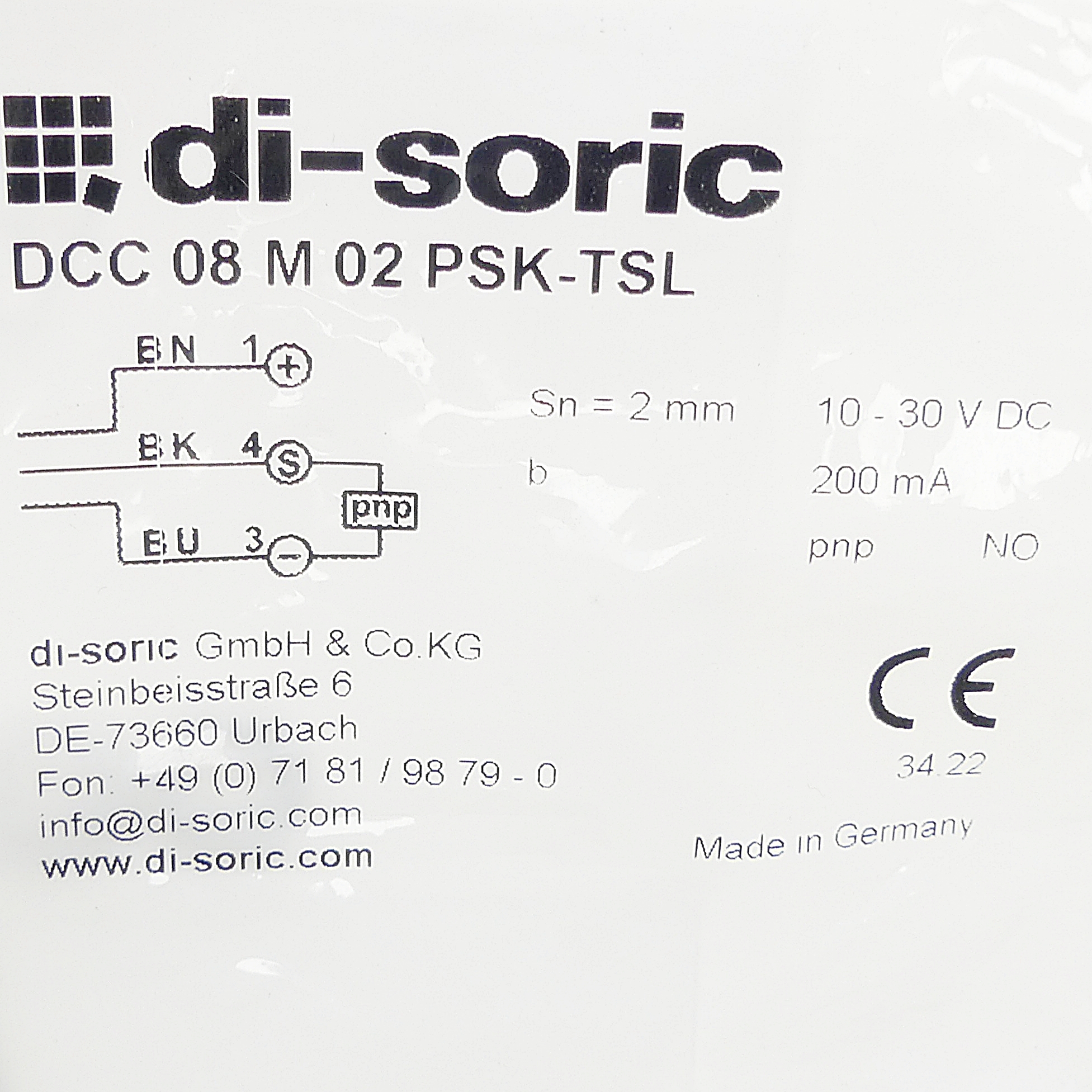 Induktiver Sensor 