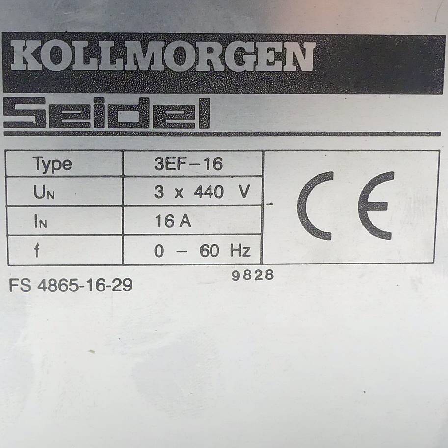 Netzfilter  3FE-16 