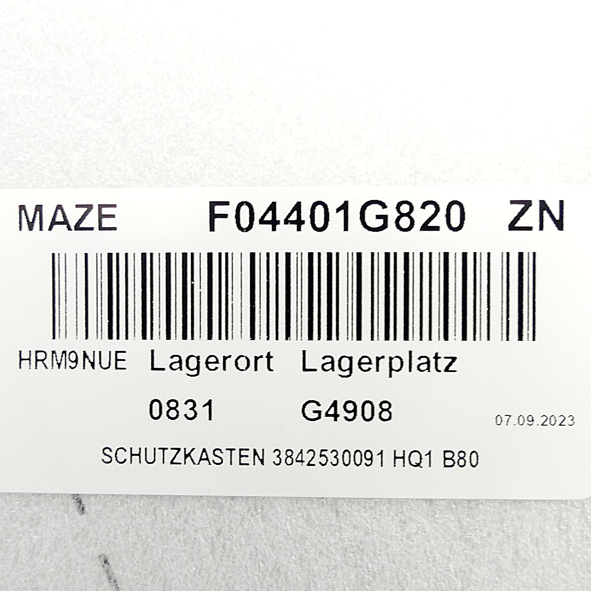 Schutzkasten 