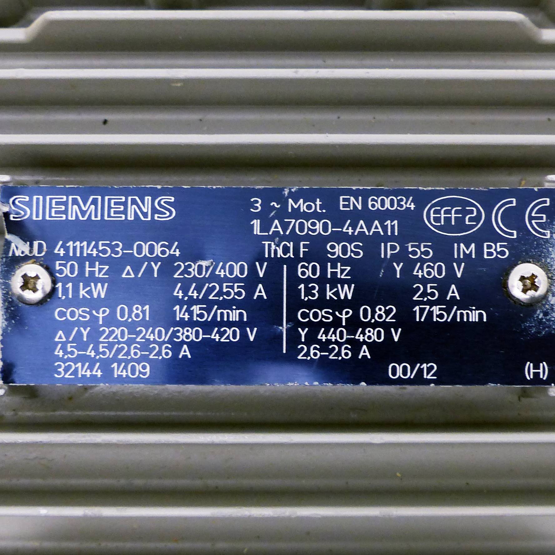 Three-phase Motor  Used