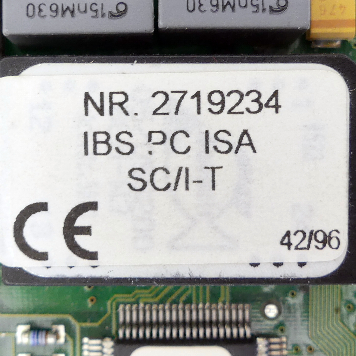 Interbus Platine 2719234 IBS PC ISA SC/I-T