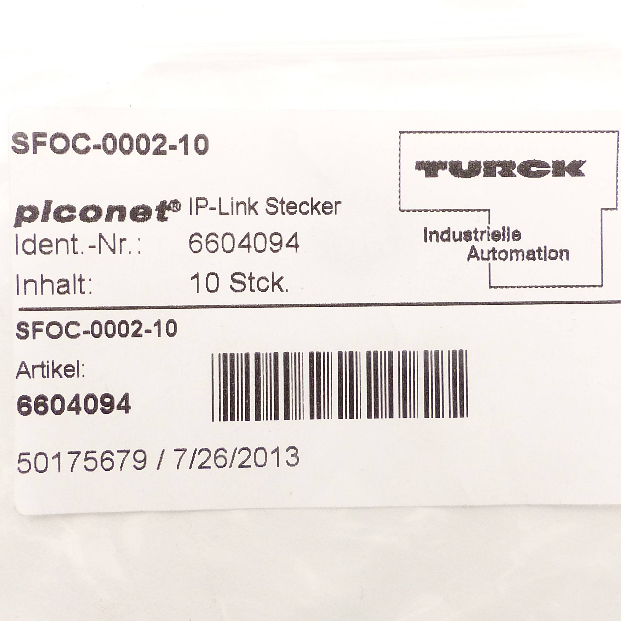 IP-Link Stecker