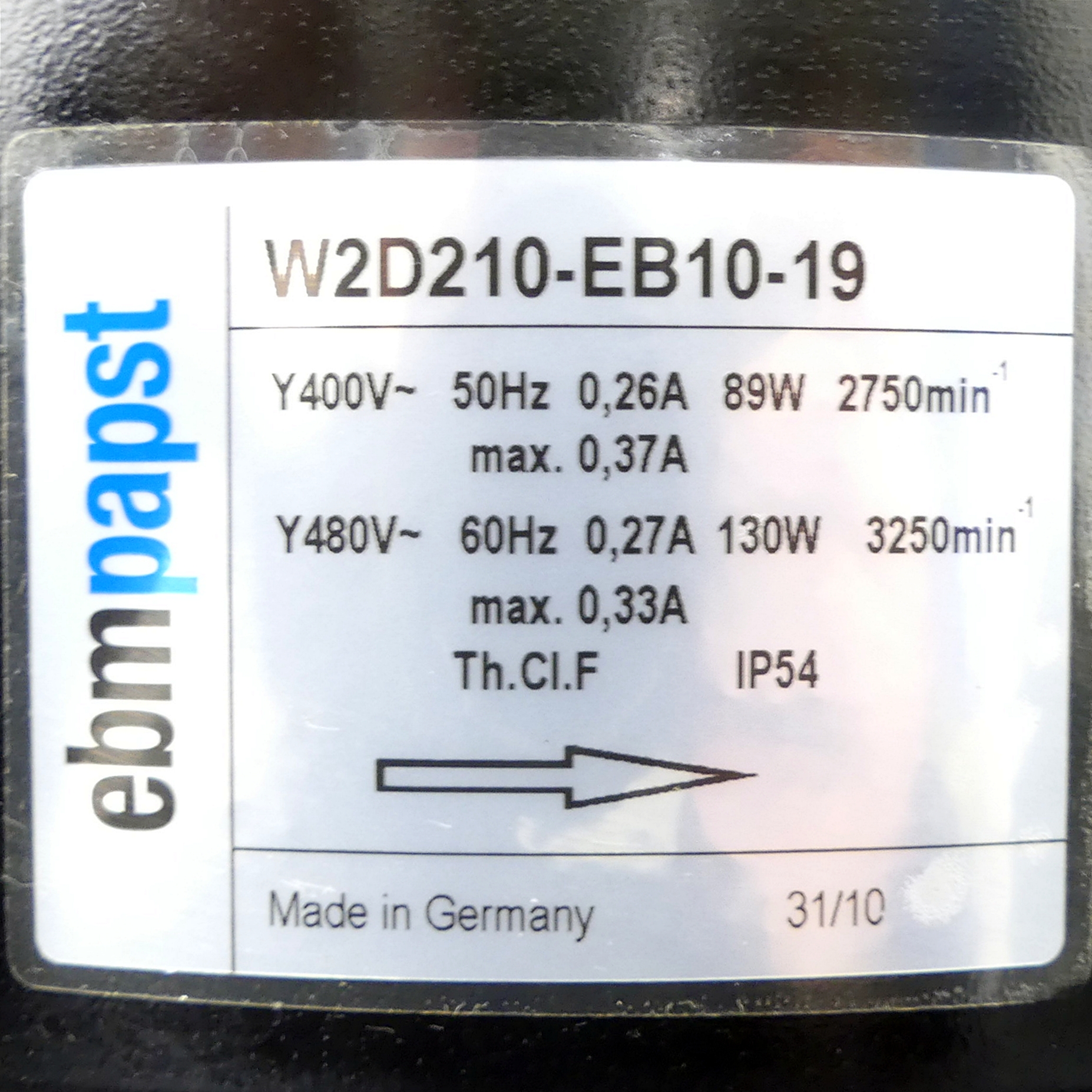 Lüfter für 1PH713 
