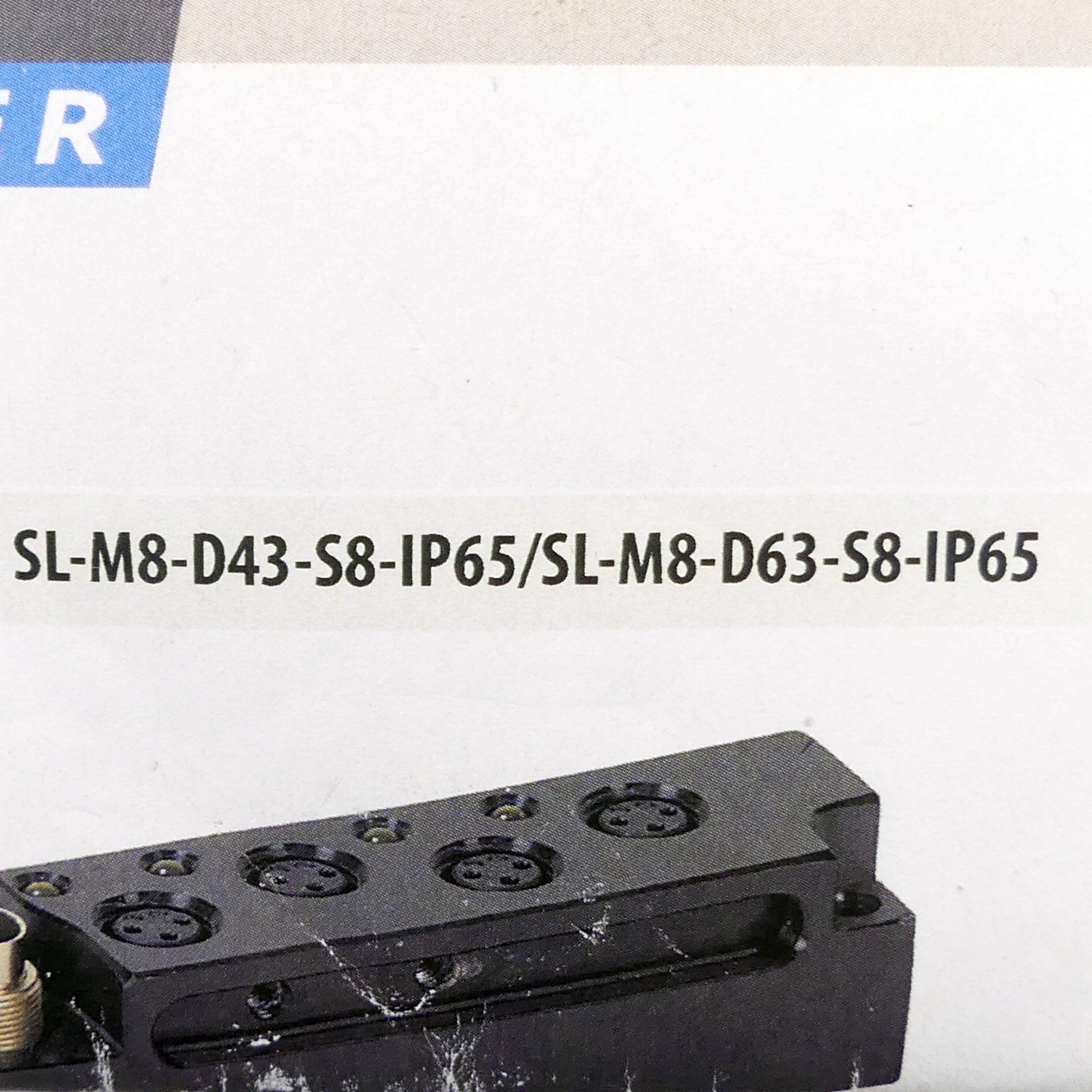 Power strips SL-M8-D43-S8-IP65