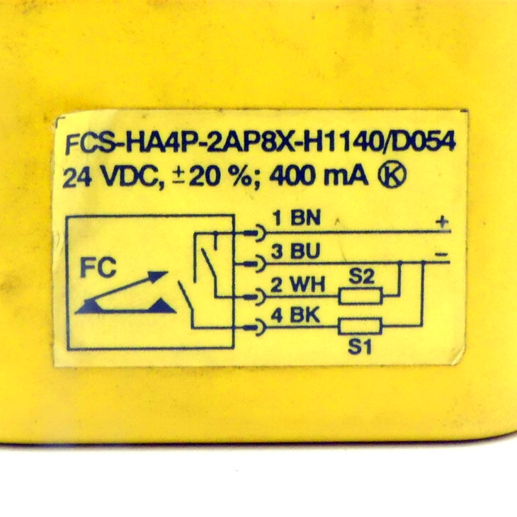 Strömungsüberwachung FCS-HA4P-2AP8X-H1140/D054 