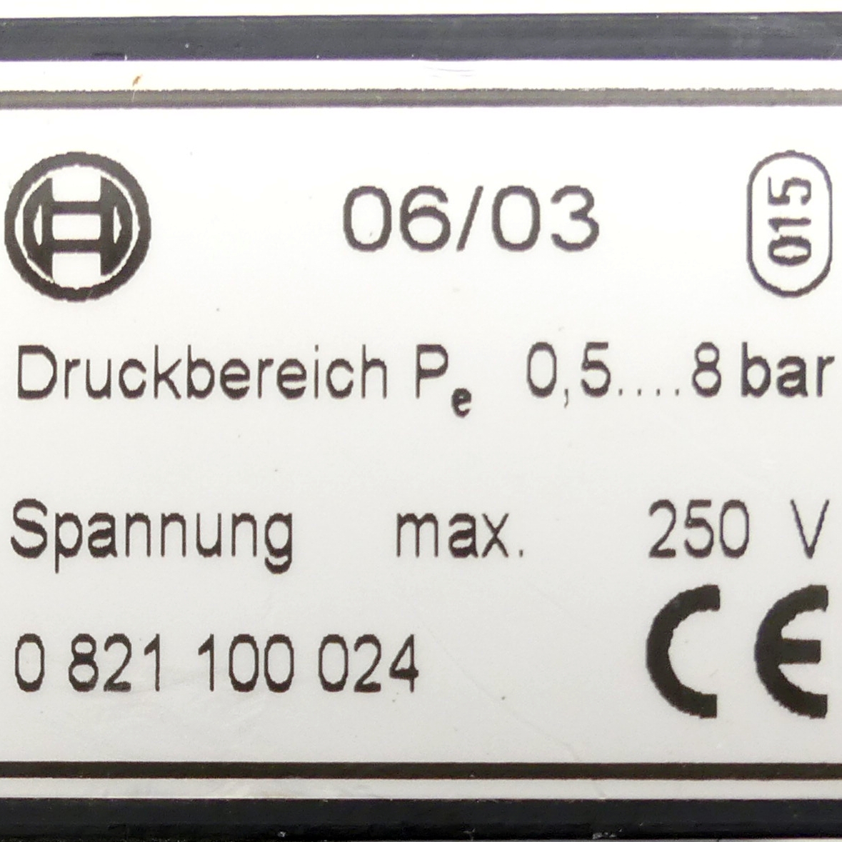 Pressure switch 