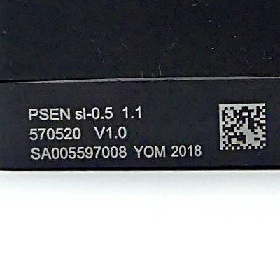 Protective door system with mechanical guard locking PSEN sl-0.5 1.1 