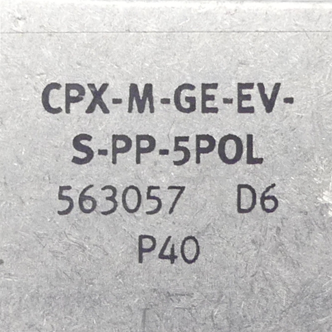 Verkettungsblock CPX-M-GE-EV-S-PP-5POL