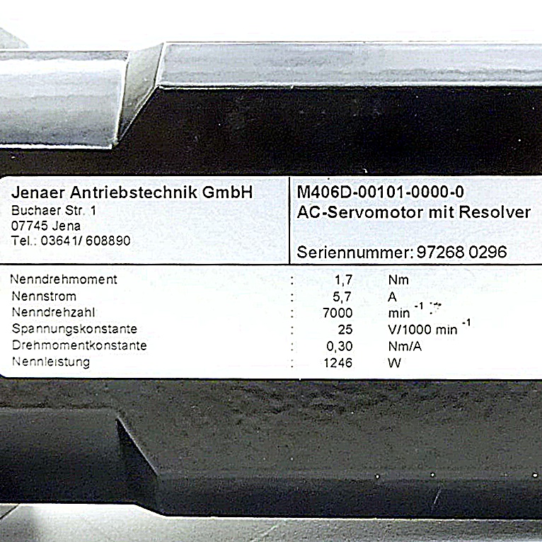 AC-Servomotor mit Resolver 