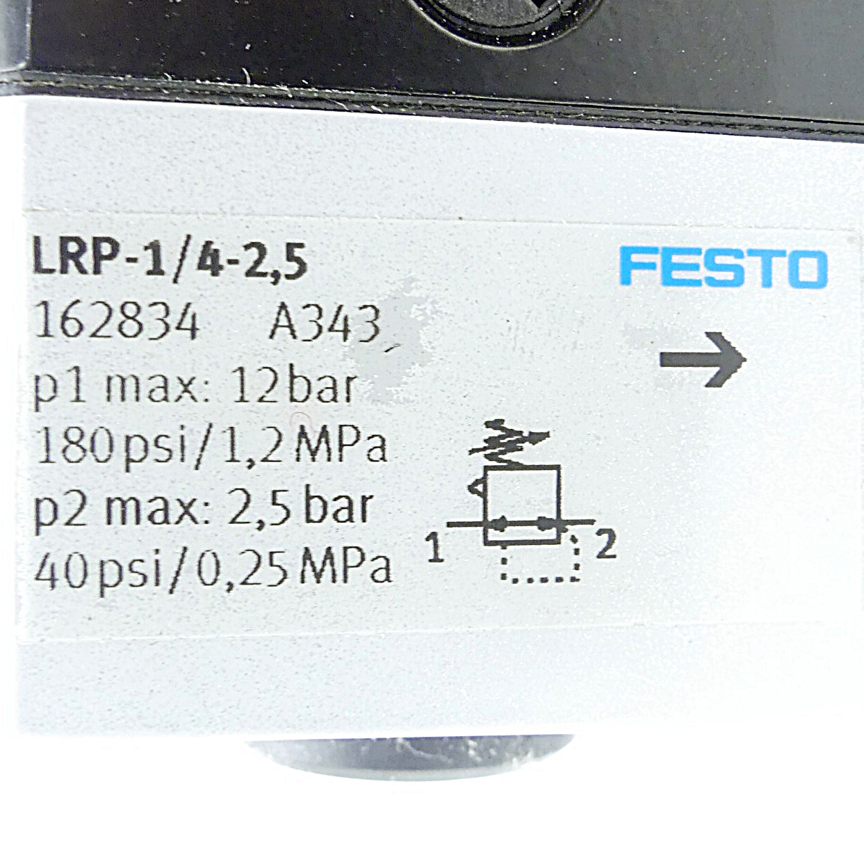 precision pressure regulator 162834 