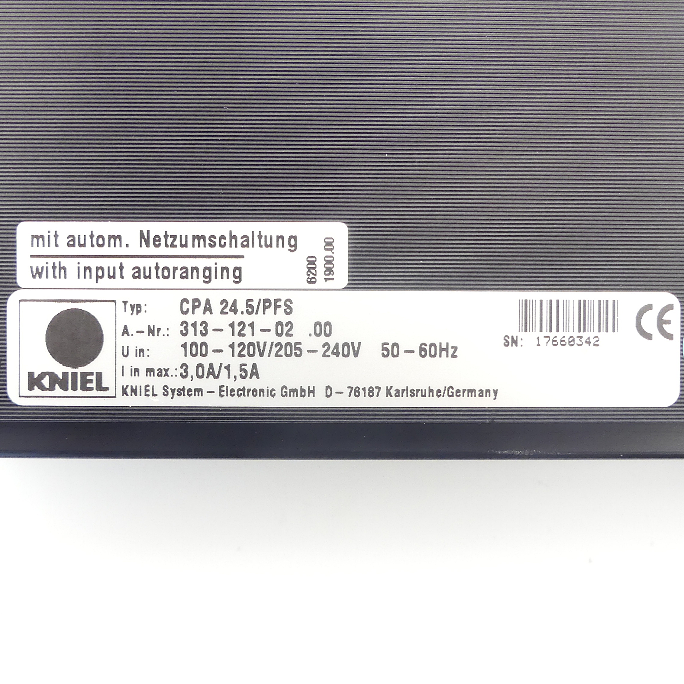 Switched power supply CPA 24.5/PFS