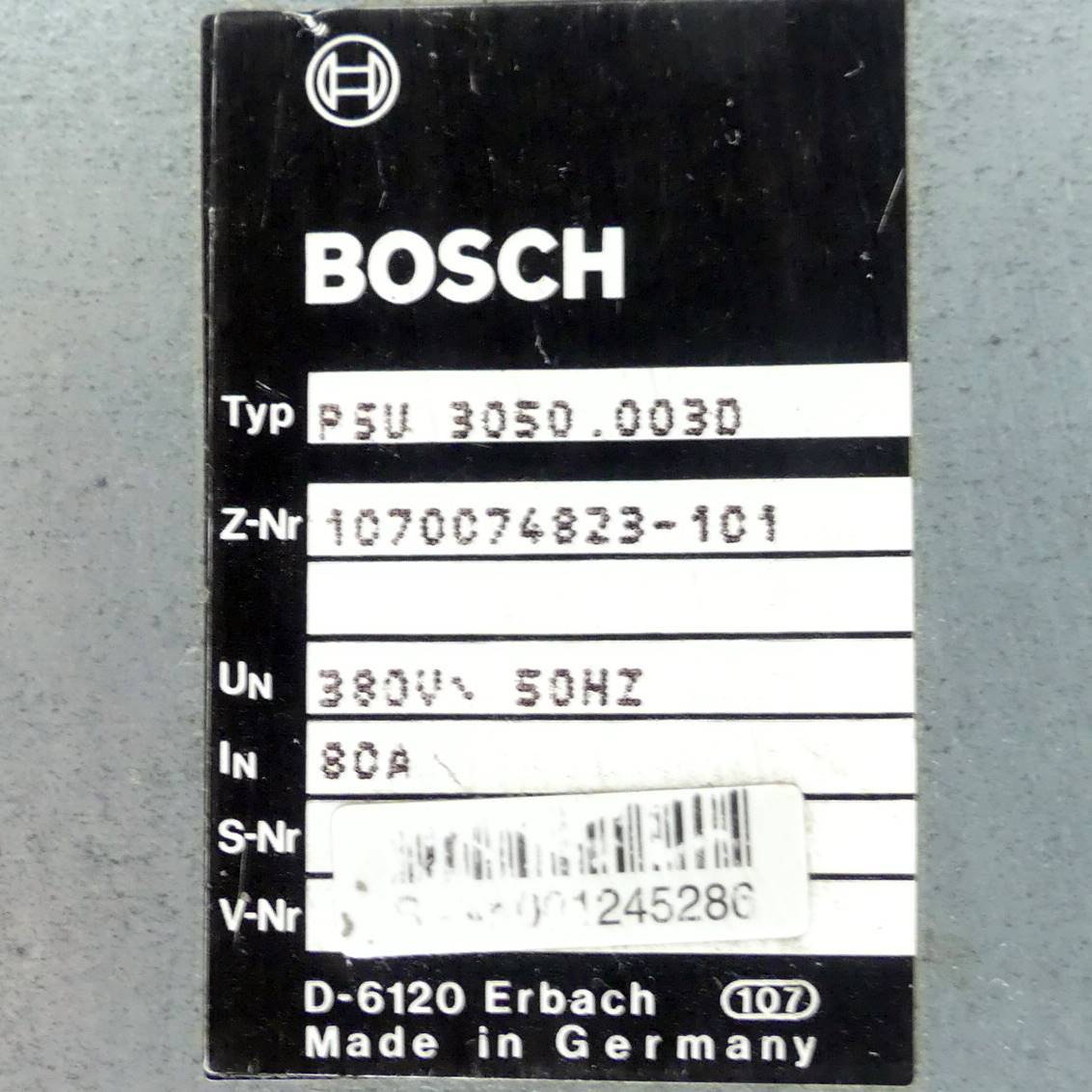 PSU 3050.003D