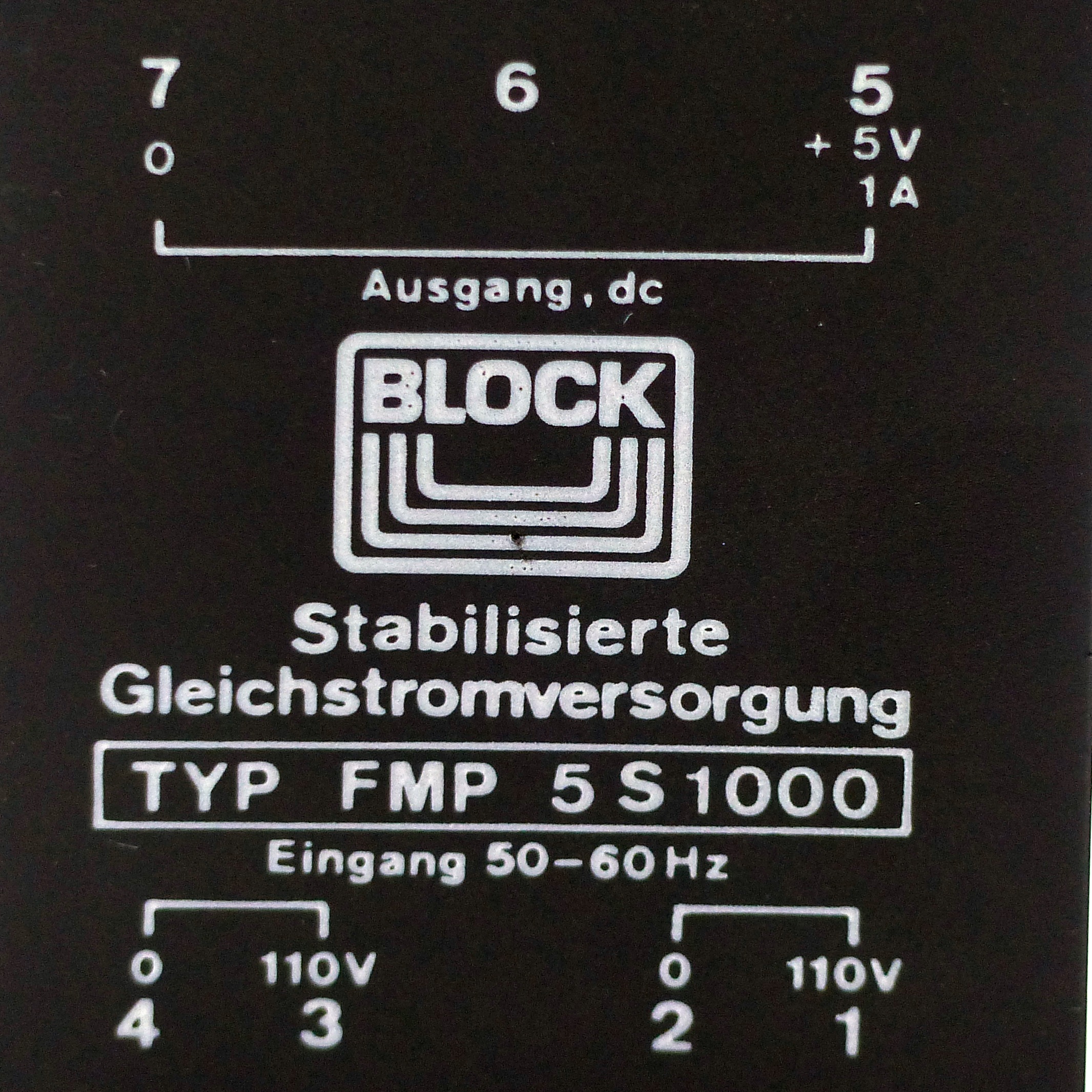Stabilized Direct Current Power Supply