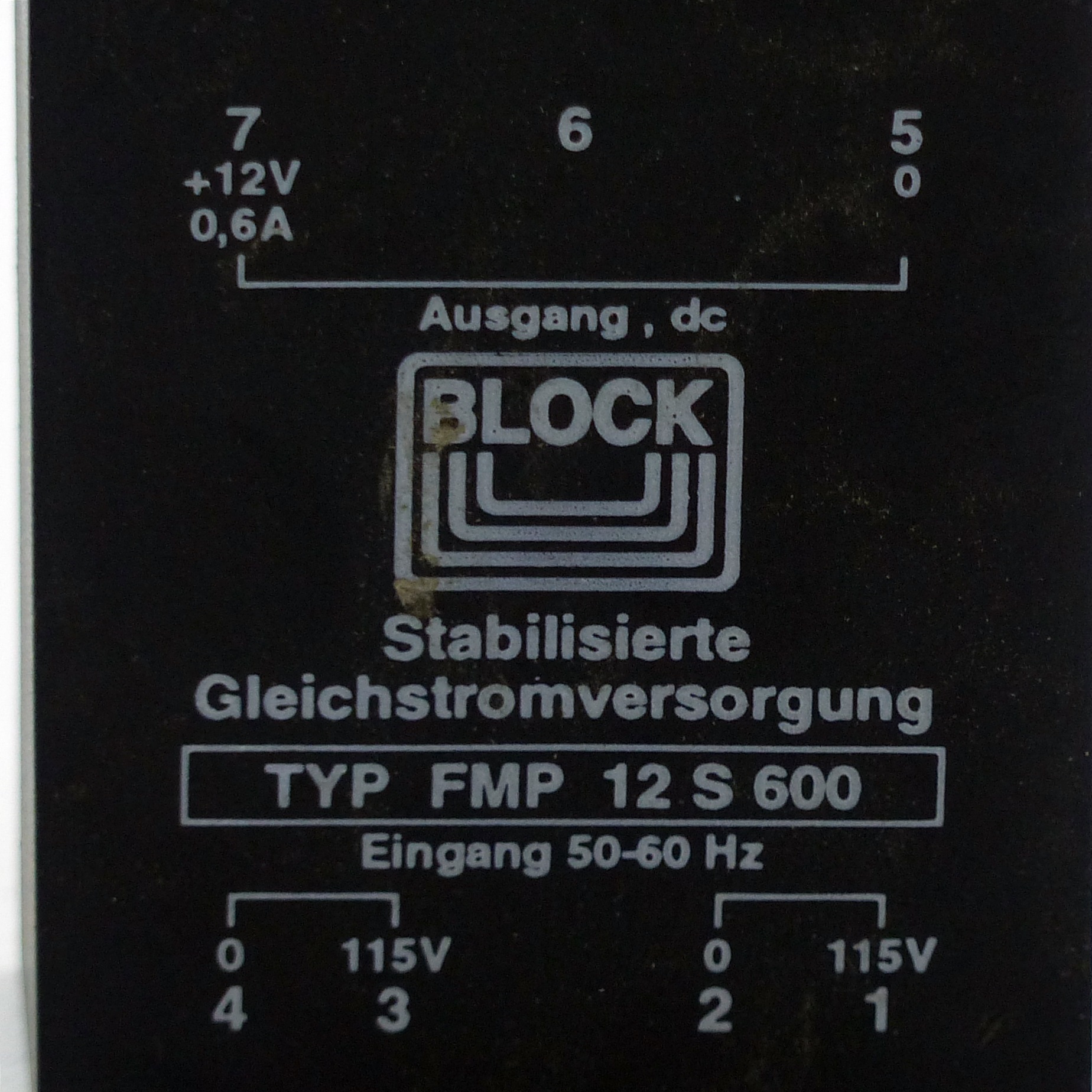 Stabilized Direct Current Power Supply 